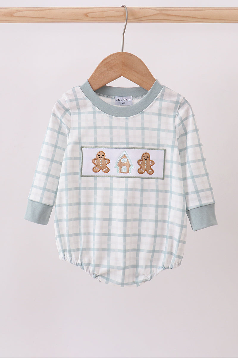 Gingerbread Gingham Bubble
