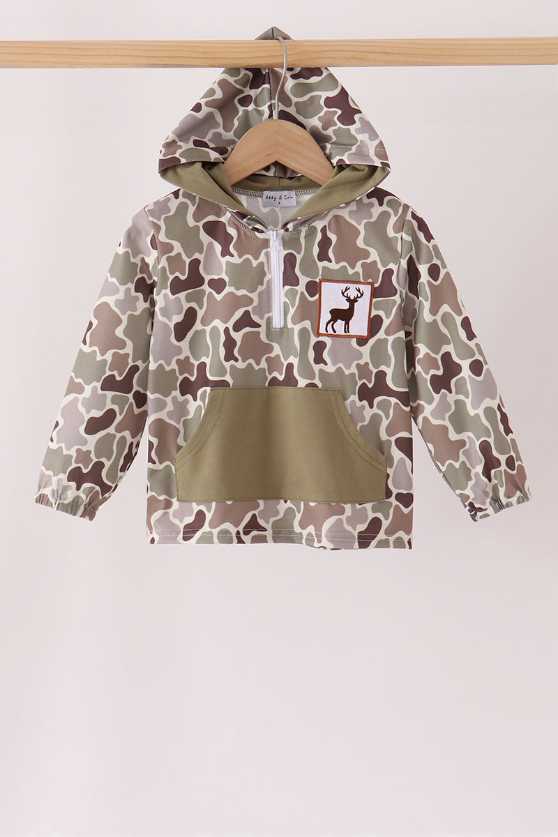 Camo Deer Hoodie