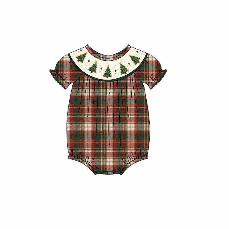 Smoked Plaid Christmas Tree Bubble