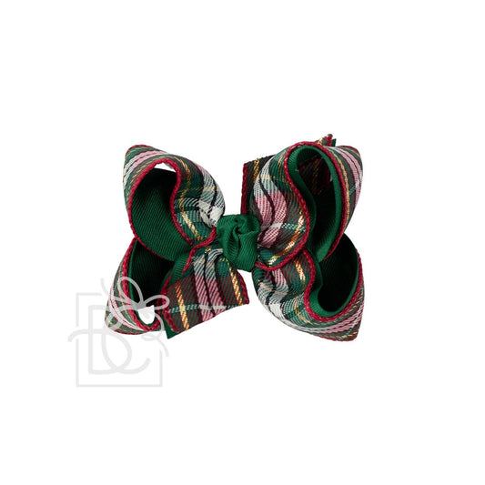 Christmas Plaid Bow