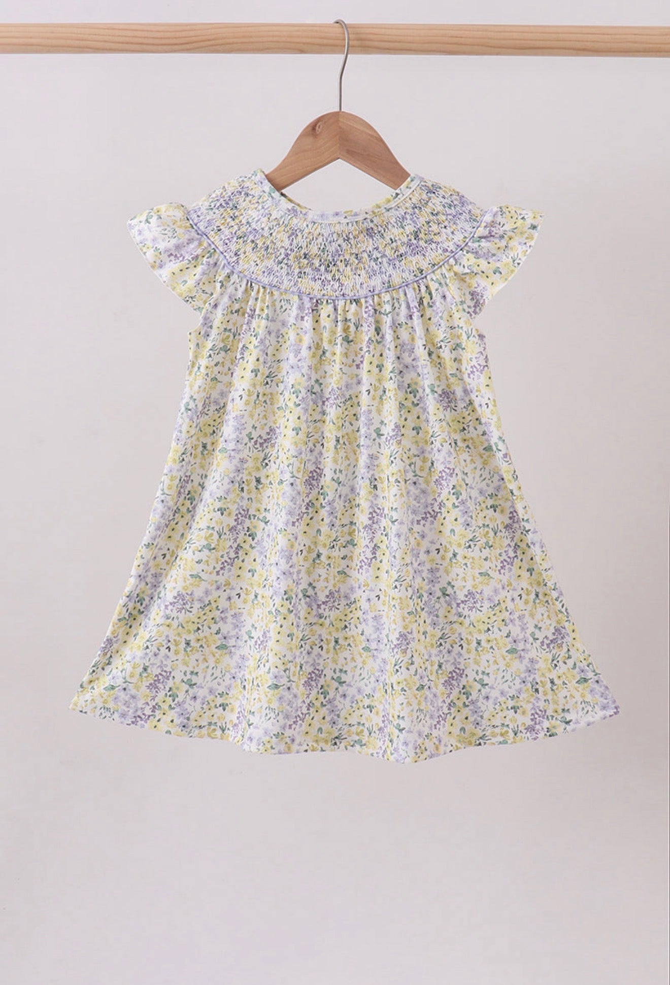 Floral Smocked Dress