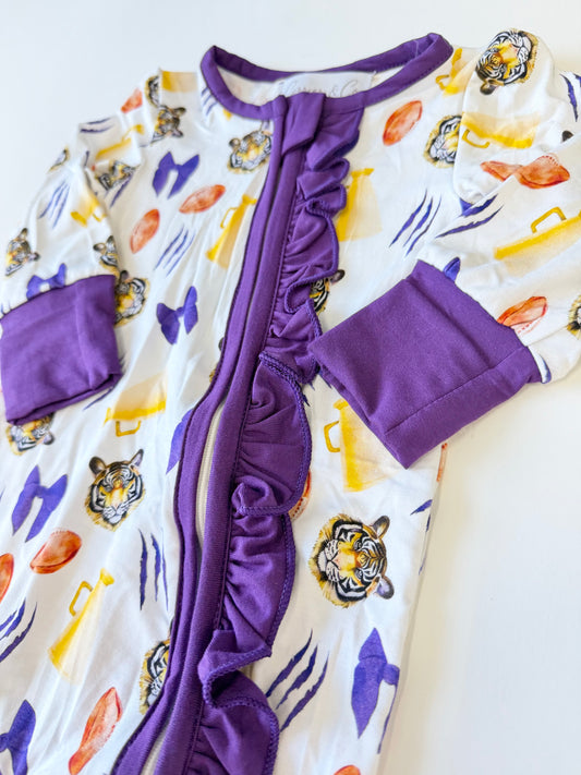 Tiger Bamboo Ruffle Zippy