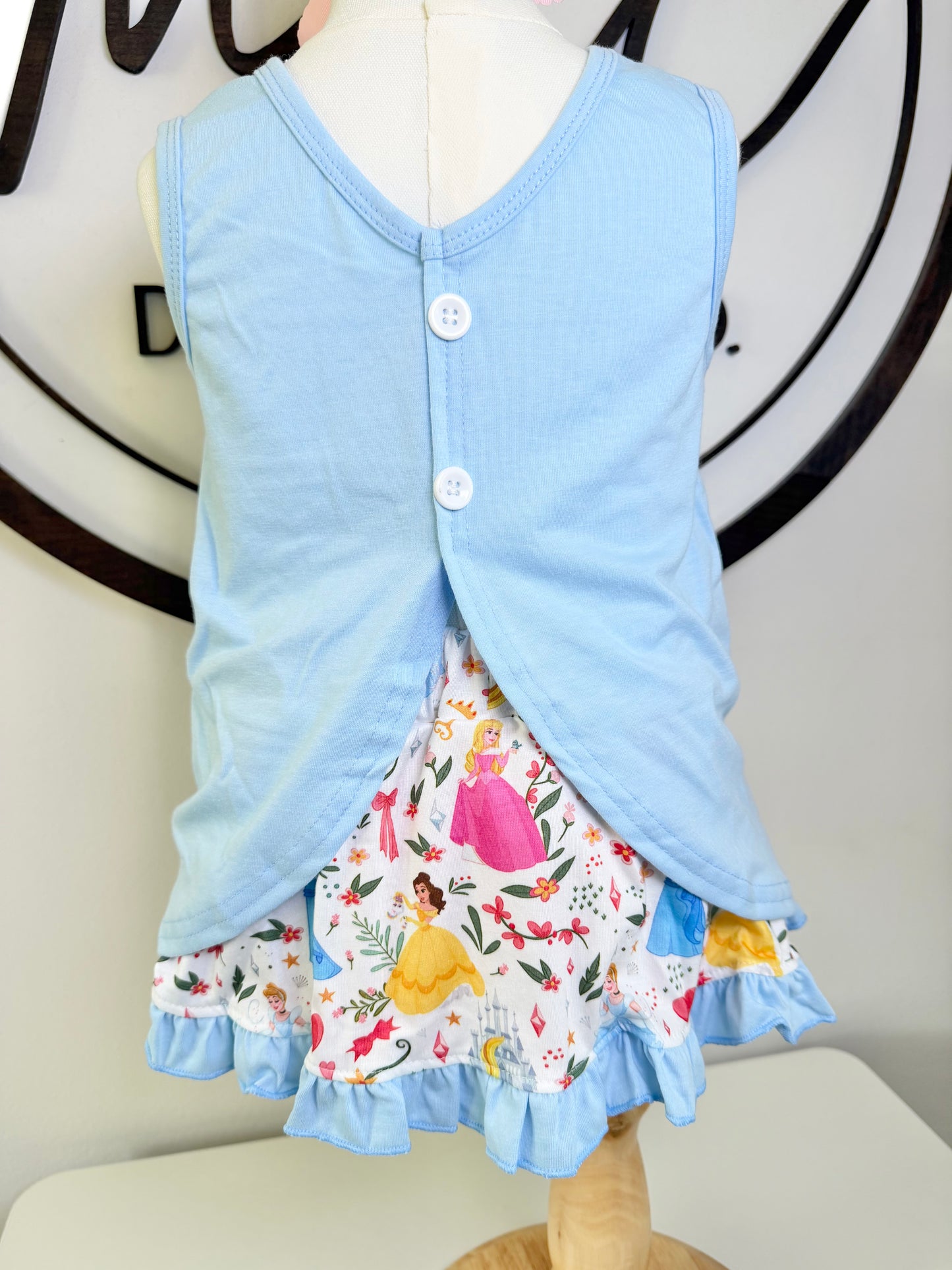 Princess Swing Back Bloomer Set