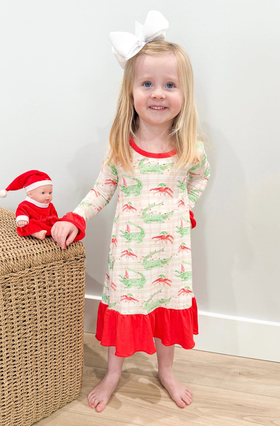 Cajun Christmas Bamboo Gown