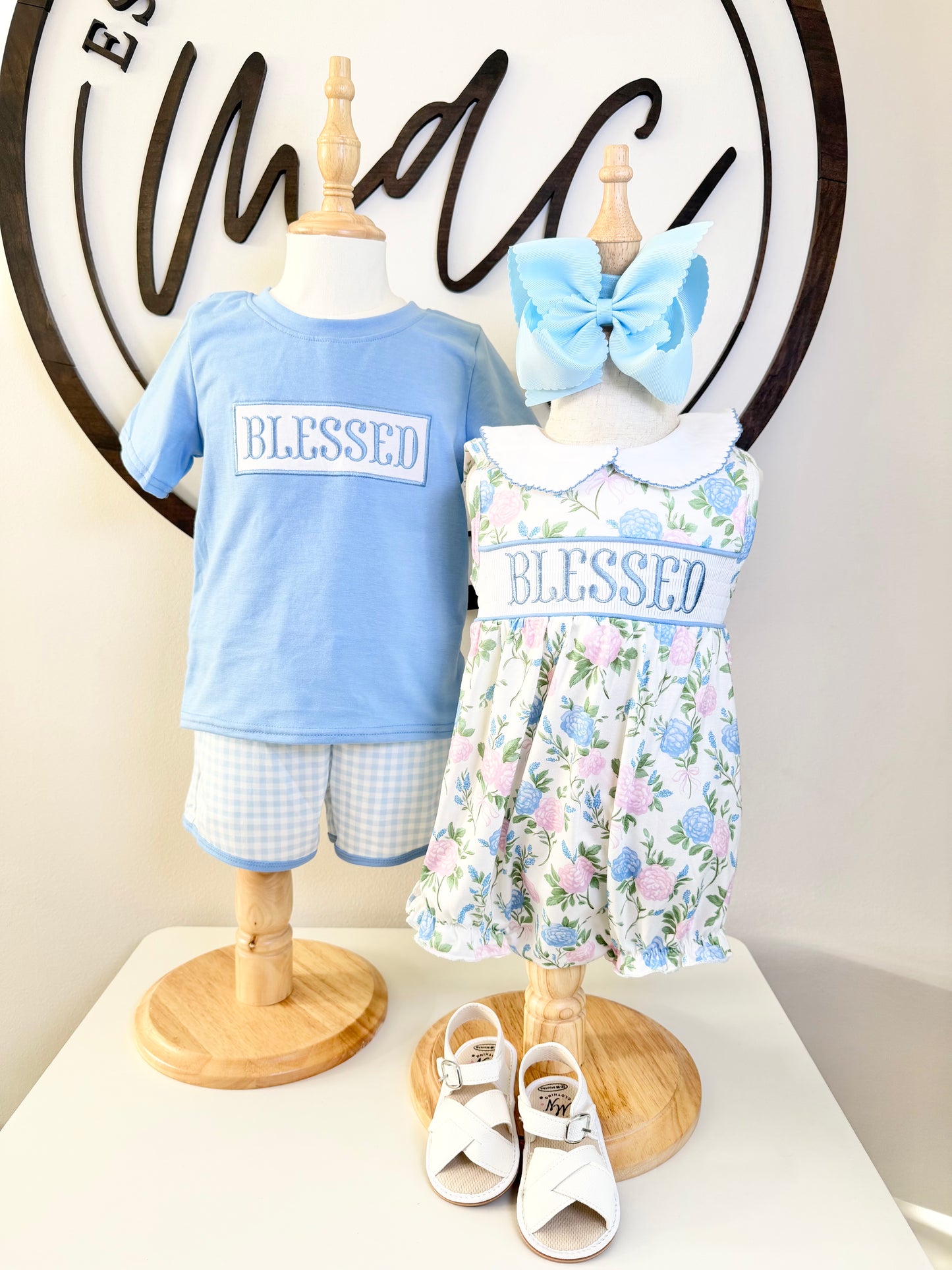 Blessed Smocked Dress