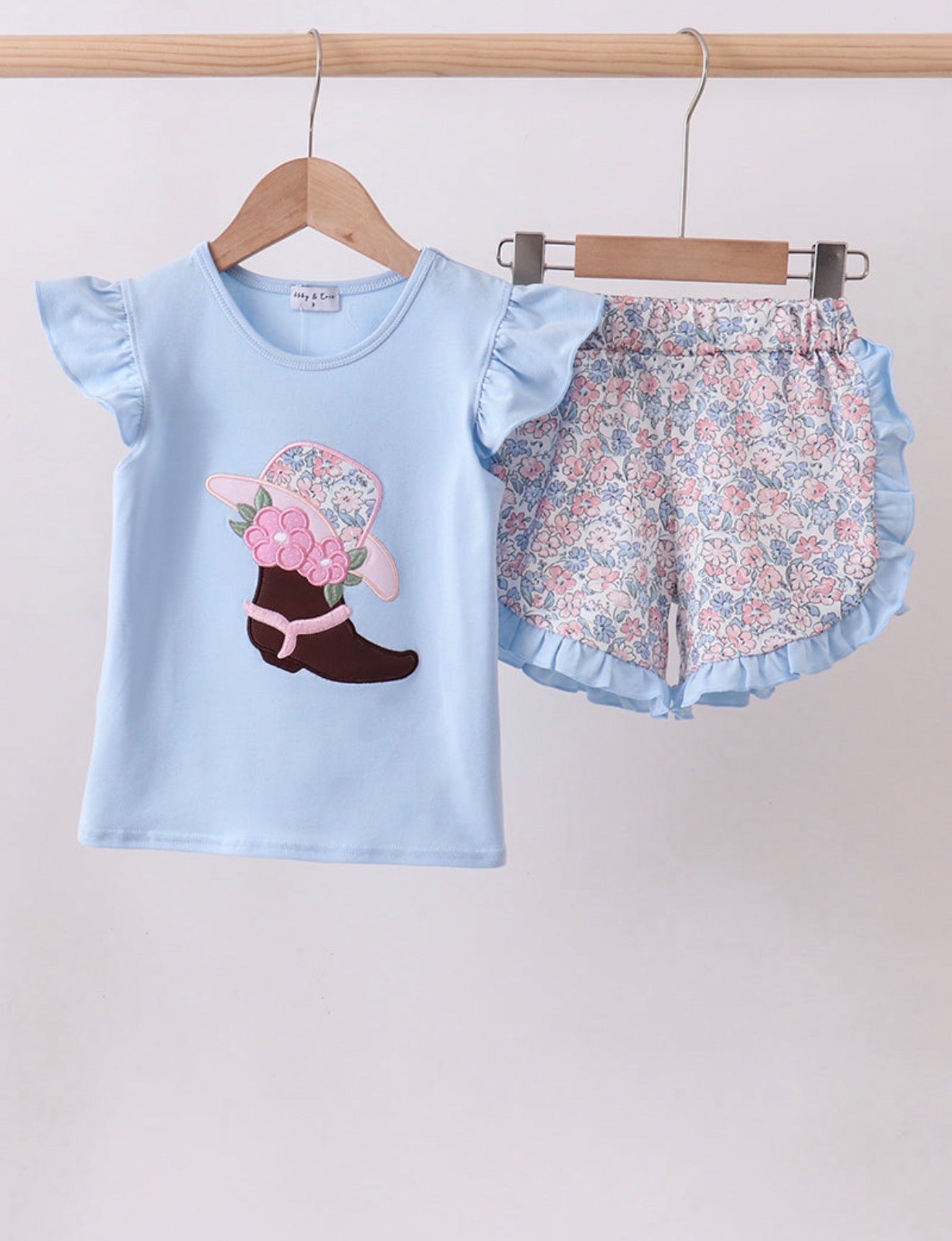 Cowgirl Shorts Set