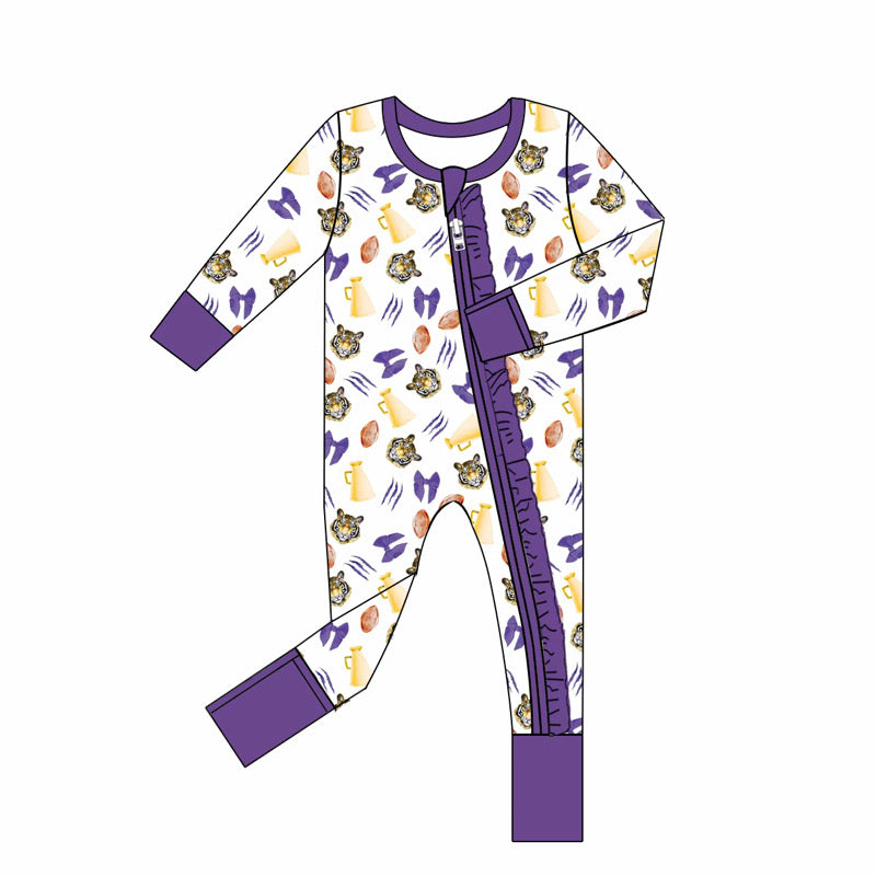 Tiger Bamboo Ruffle Zippy