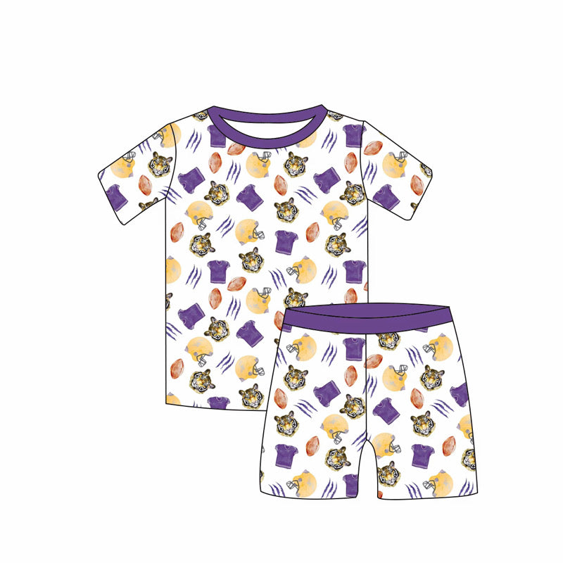 Tiger Bamboo Shorts Pajamas