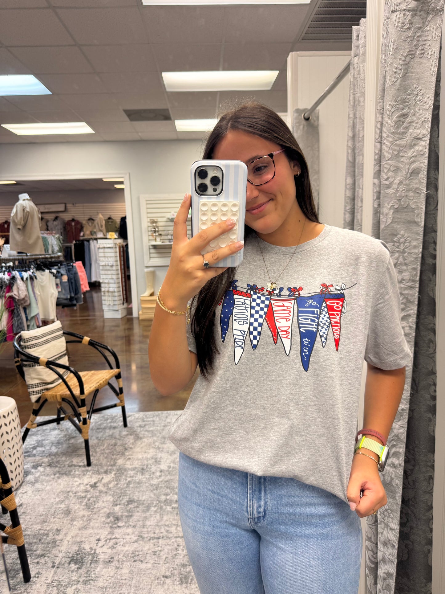 Patriots Pendant Flag T-Shirt