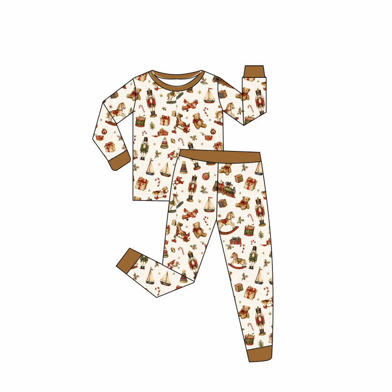 Vintage Vibes Bamboo Pants Set