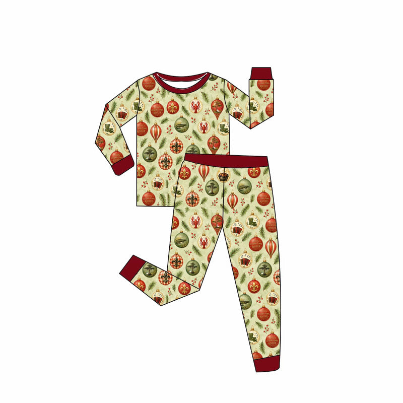 Cajun Ornaments Bamboo Pants Set