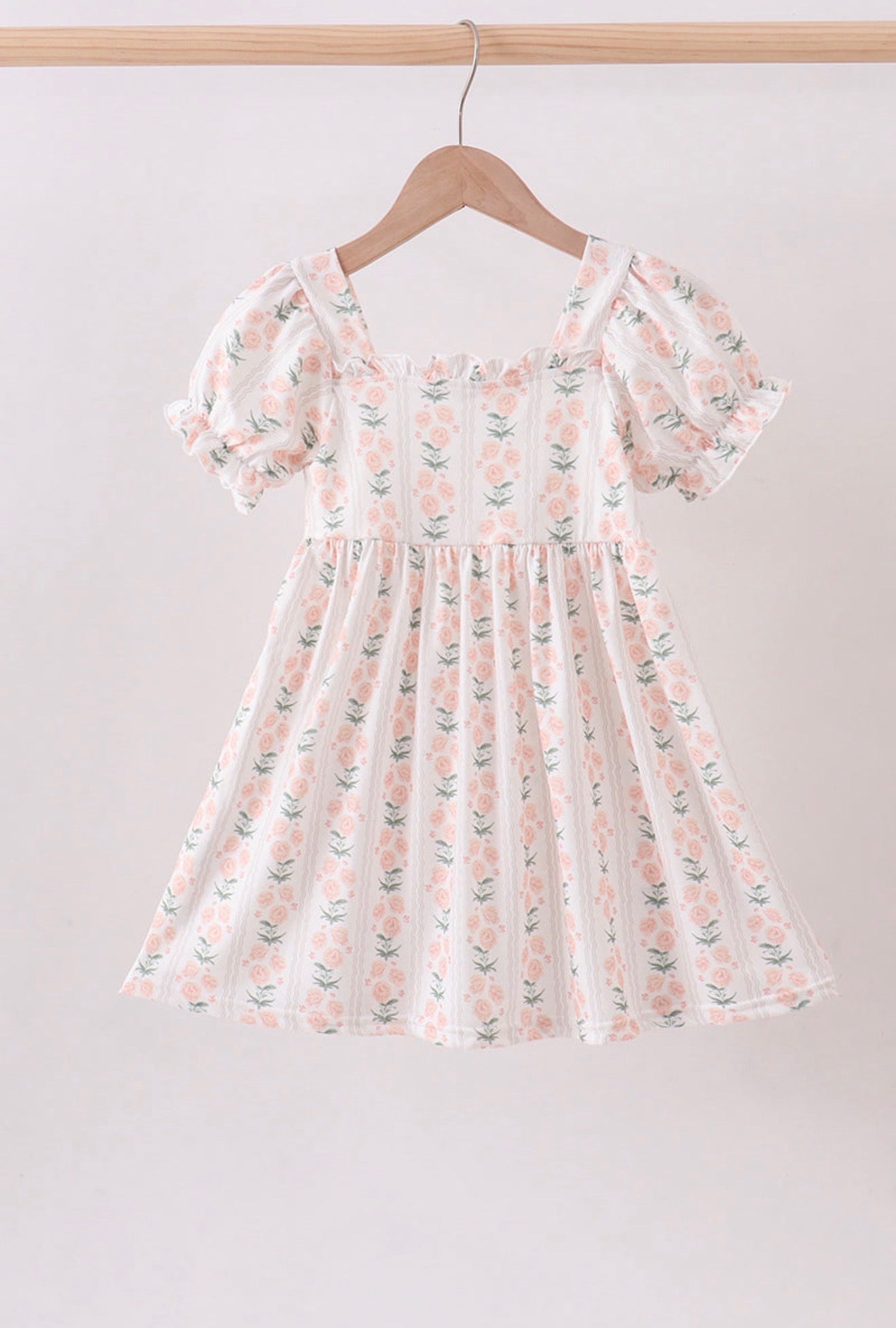 Sage Floral Mom & Me Dress