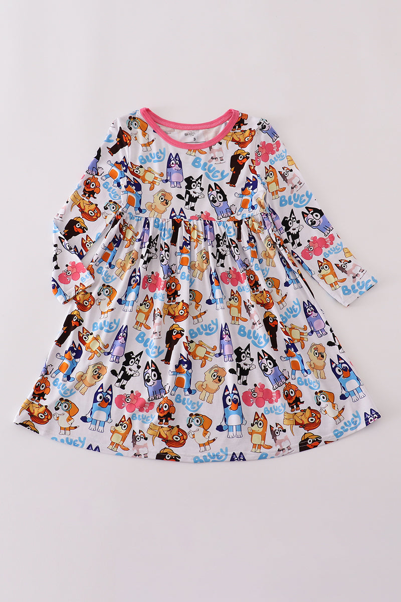 Bluey Bamboo Gown/Dress