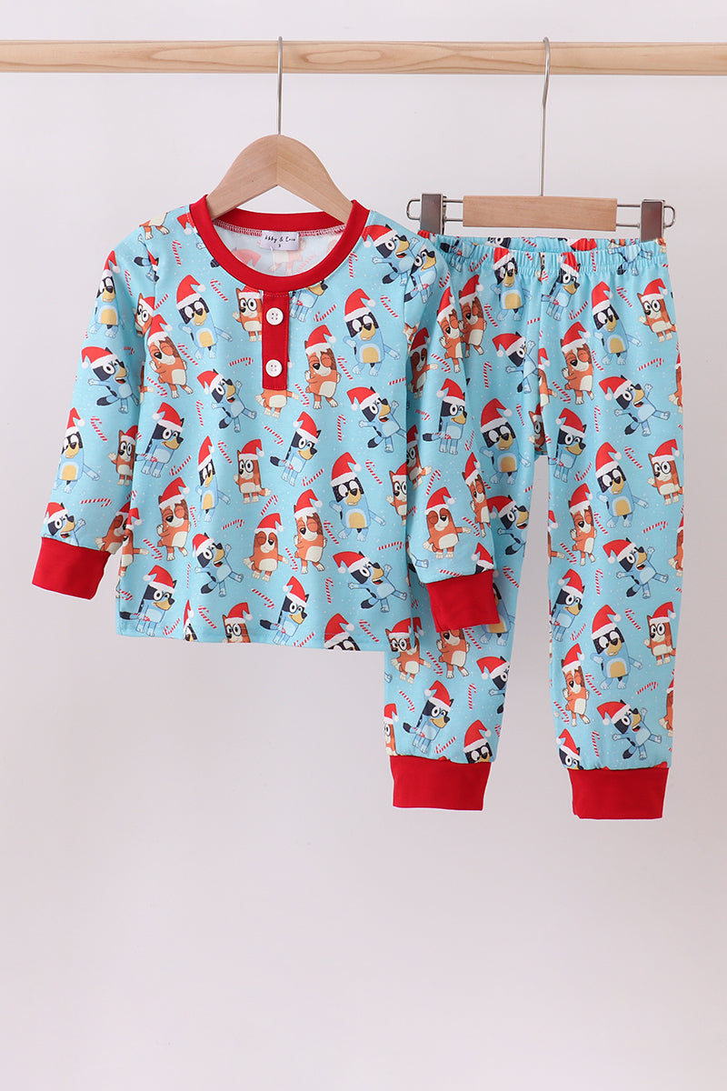 Bluey Christmas Pajama Pants Set