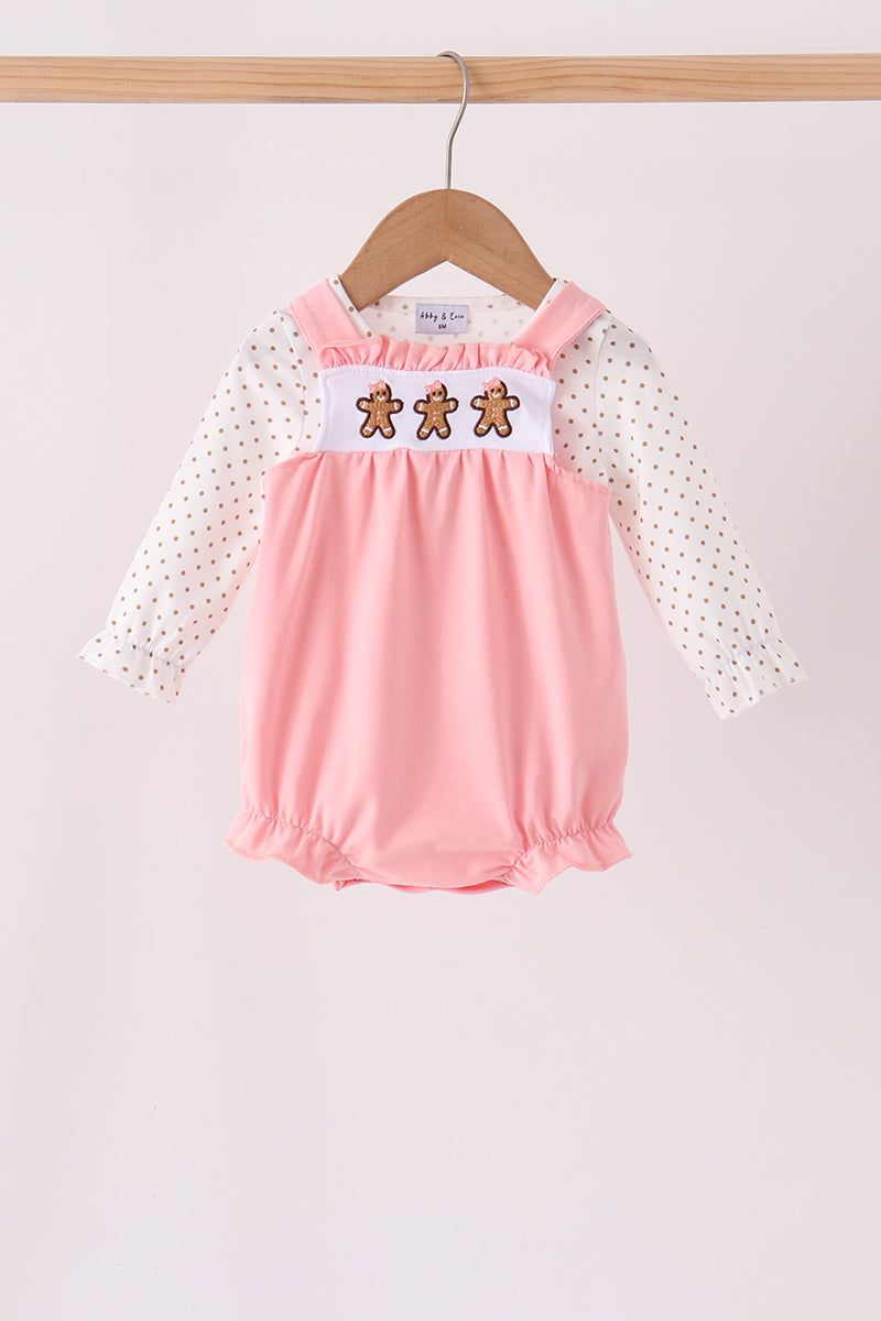 Gingerbread Embroidered Bubble Set