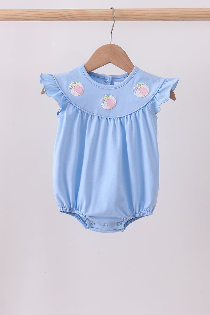 Beach Ball Ruffle Bubble