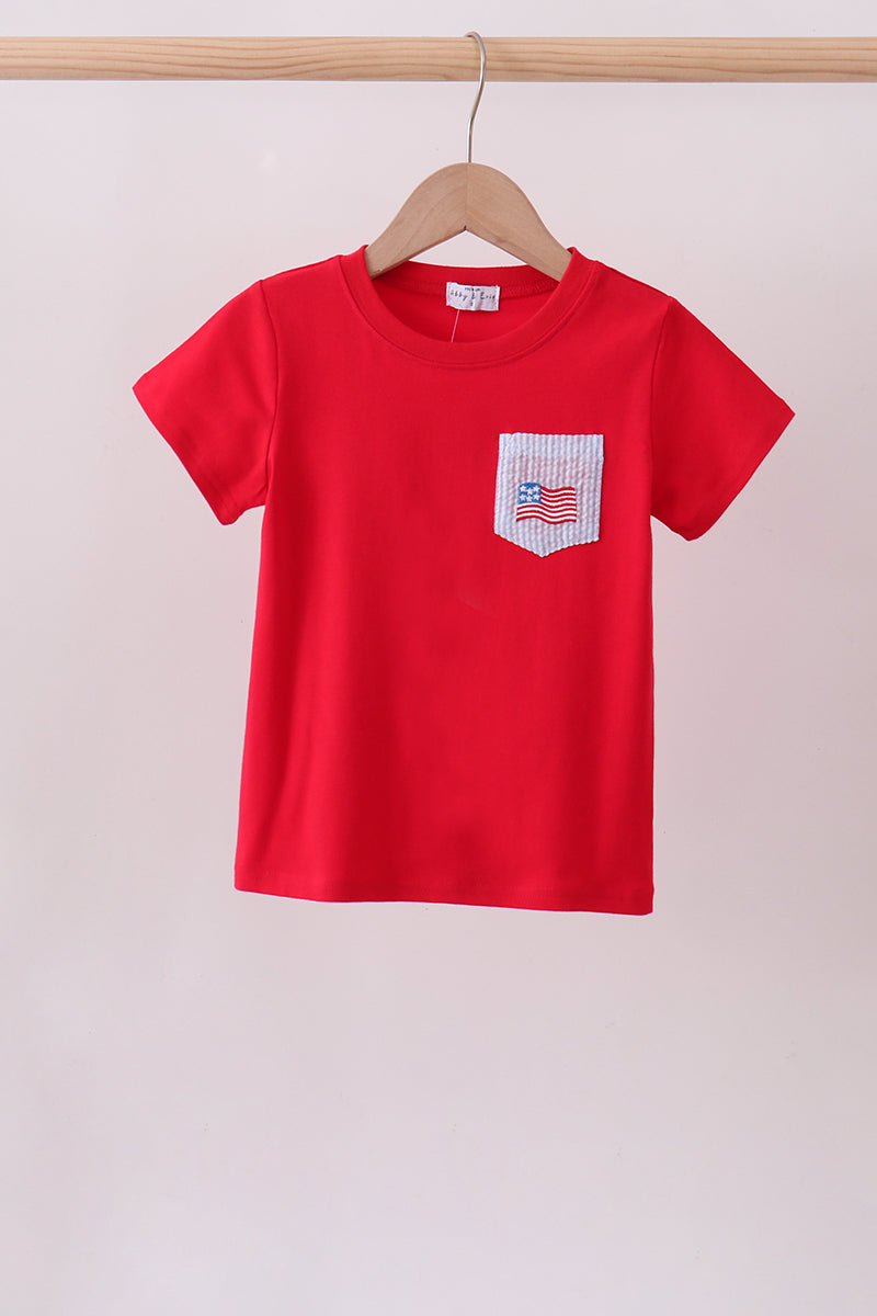 Flag Pocket Tee