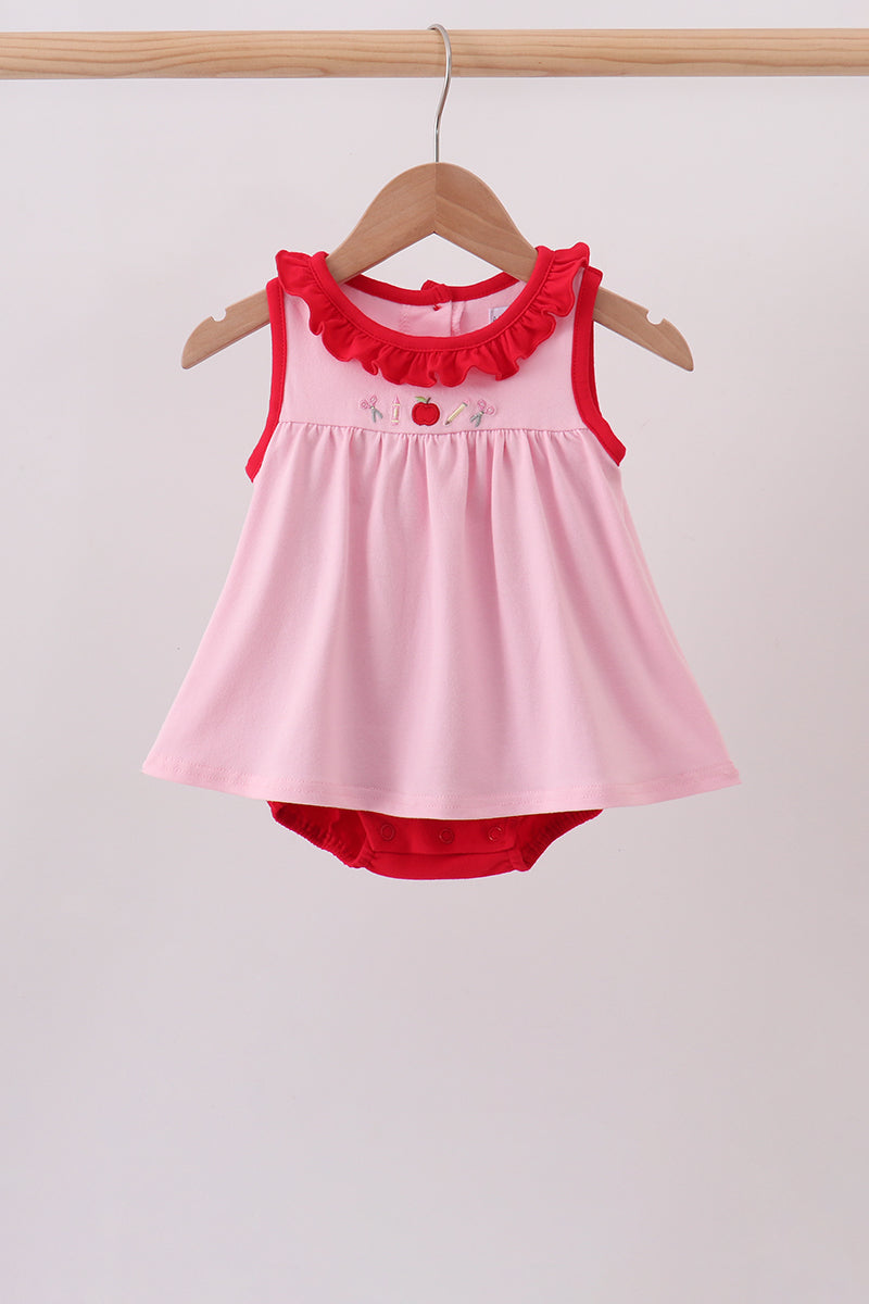 School Embroidered Bubble