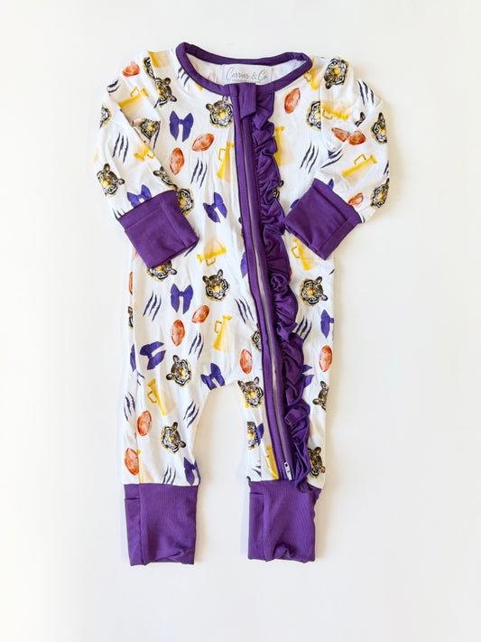 Tiger Bamboo Ruffle Zippy