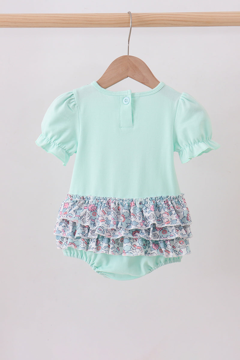 Floral Minnie Ruffle Bubble
