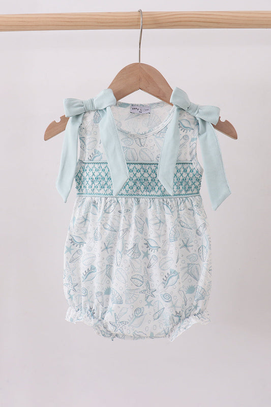 Seashell Smocked Bubble