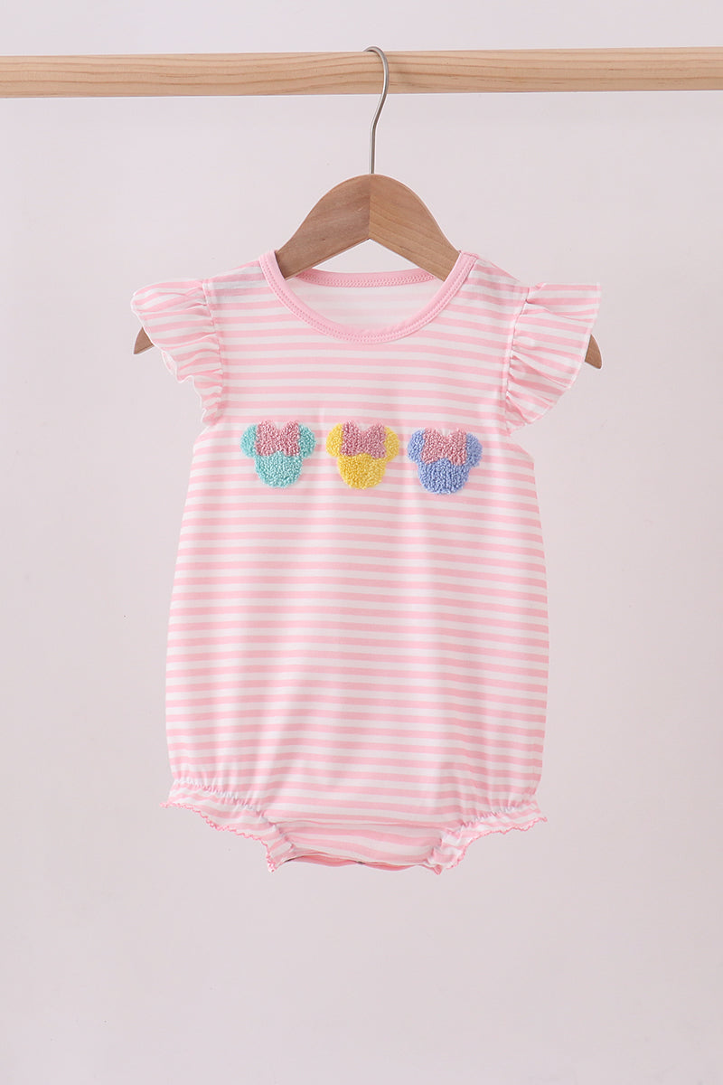 Minnie French Knot Ruffle Bubble