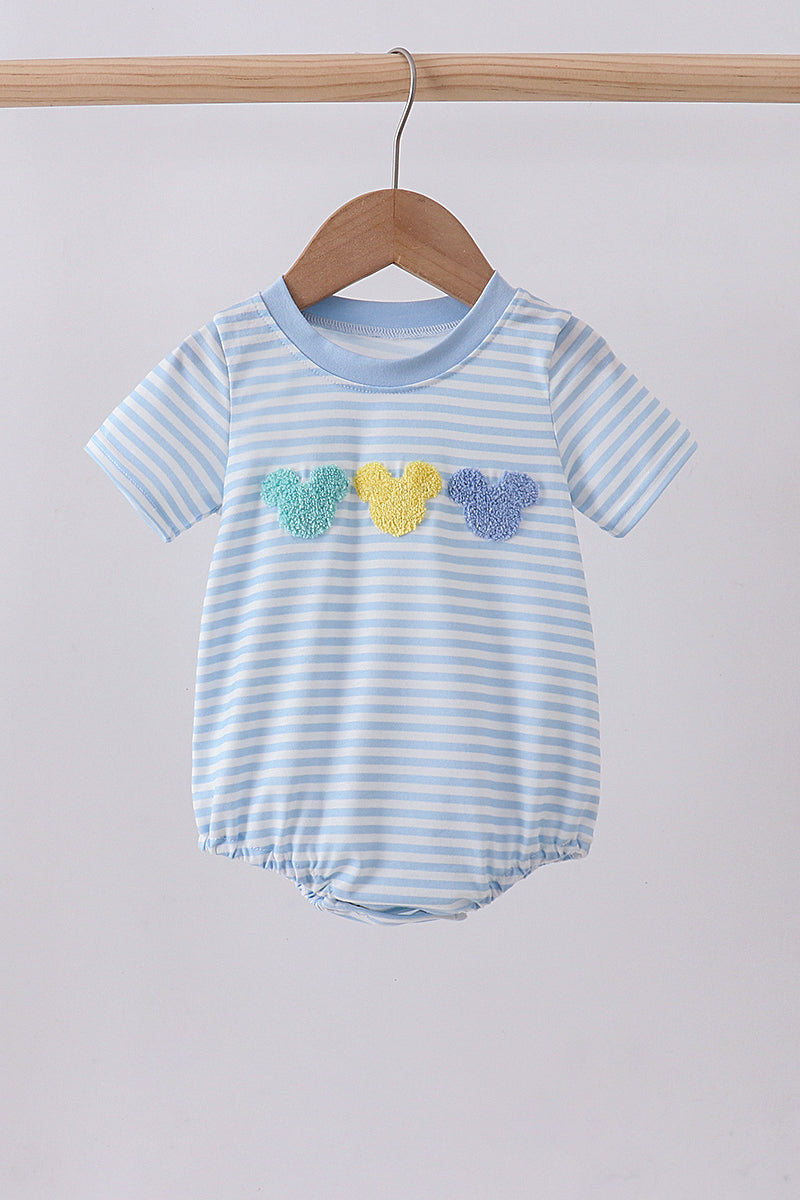 Mickey French Knot Stripe Bubble