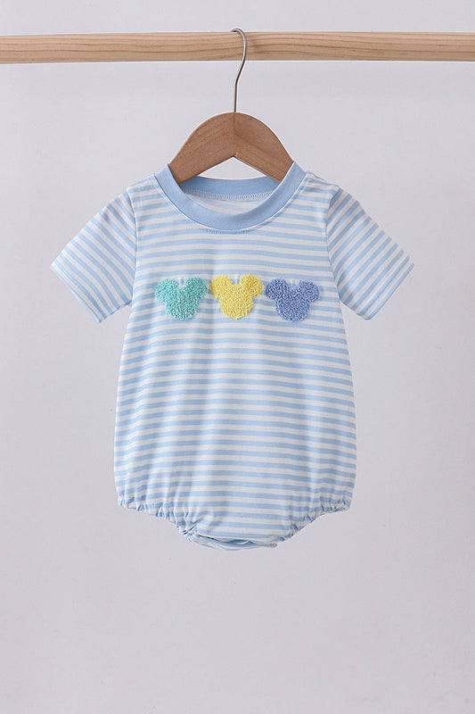 Mickey French Knot Stripe Bubble