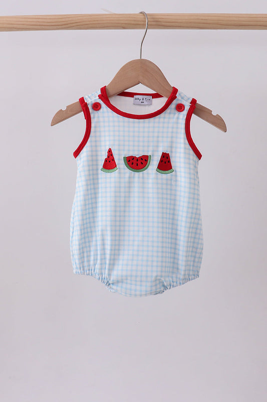 Watermelon Embroidered Bubble