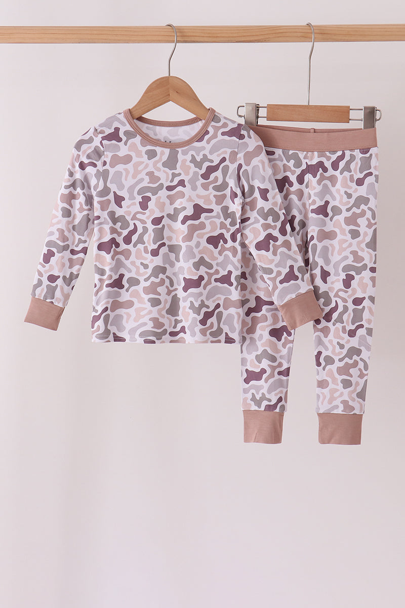 Camouflage Bamboo Pajama Set