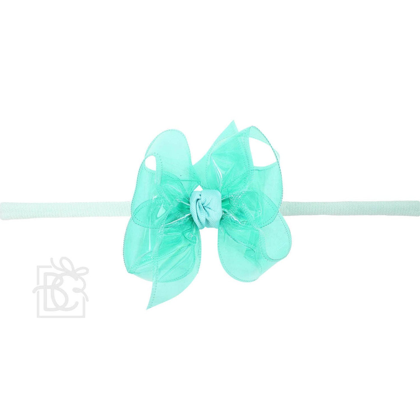 1/4" PANTYHOSE HEADBAND W/WATERPROOF BOW