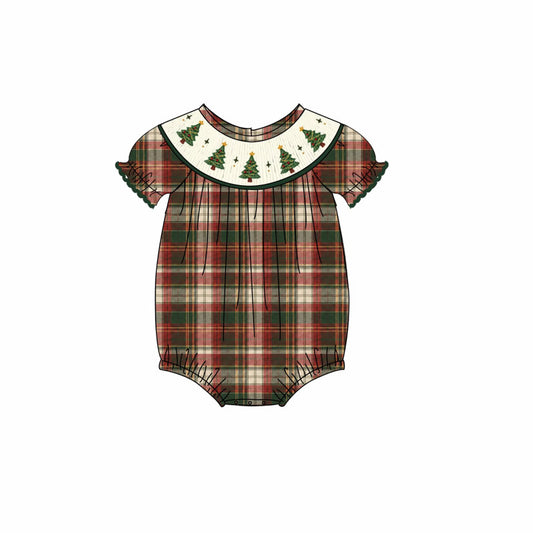 Smoked Plaid Christmas Tree Bubble