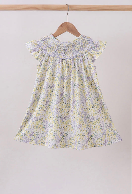 Floral Smocked Dress