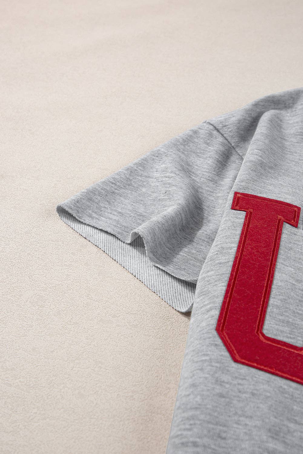 Lettering Patch Loose Tee