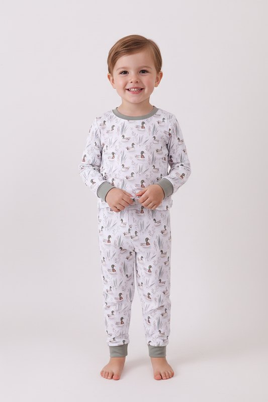 Duck Bamboo Pajama Pants Set