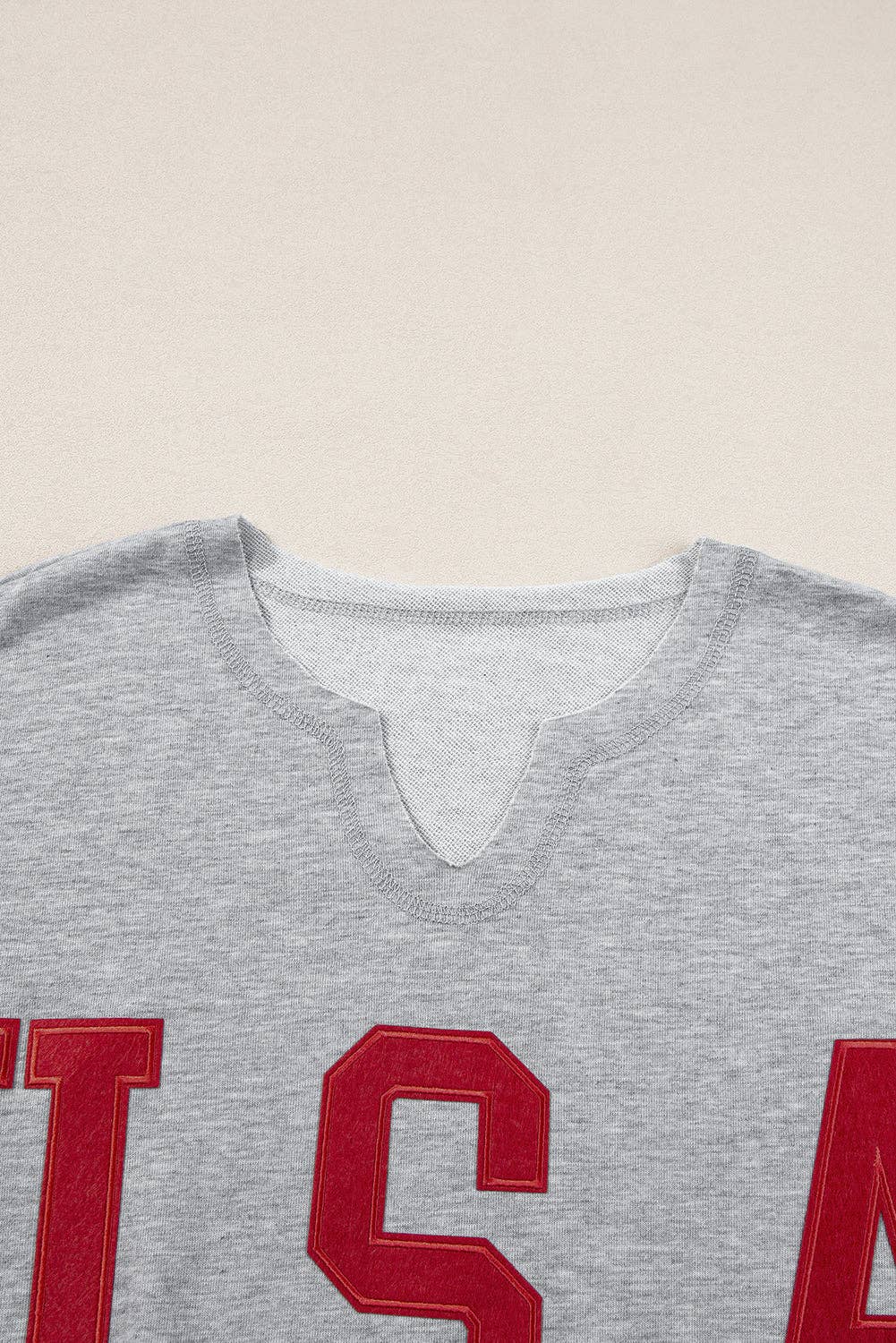 Lettering Patch Loose Tee