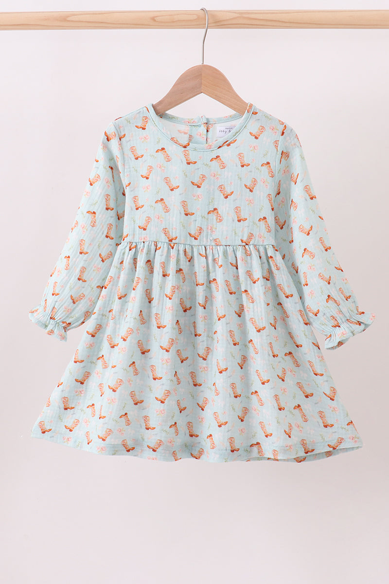 Boots Muslin Dress