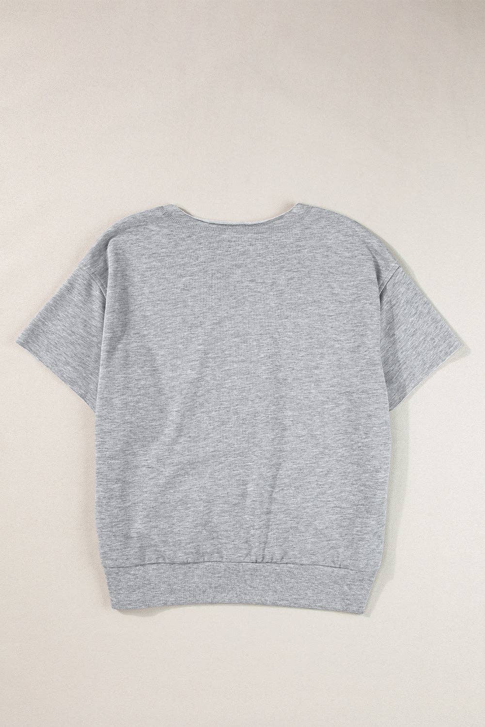 Lettering Patch Loose Tee