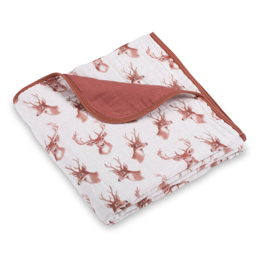 Muslin Quilt Baby & Kids Blanket Oh Deer