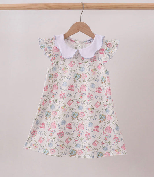 Hydrangea Back to School Dress