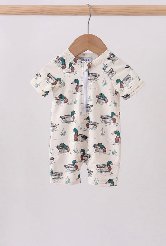 Duck Swim Romper
