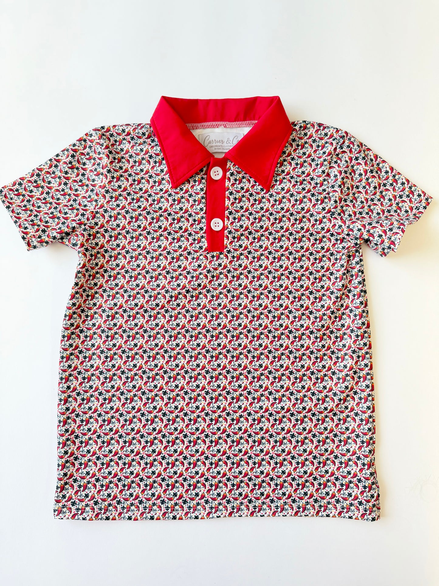 Mens Micro Athletic Spirit Polo