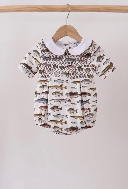 Fish Smocked Bubble