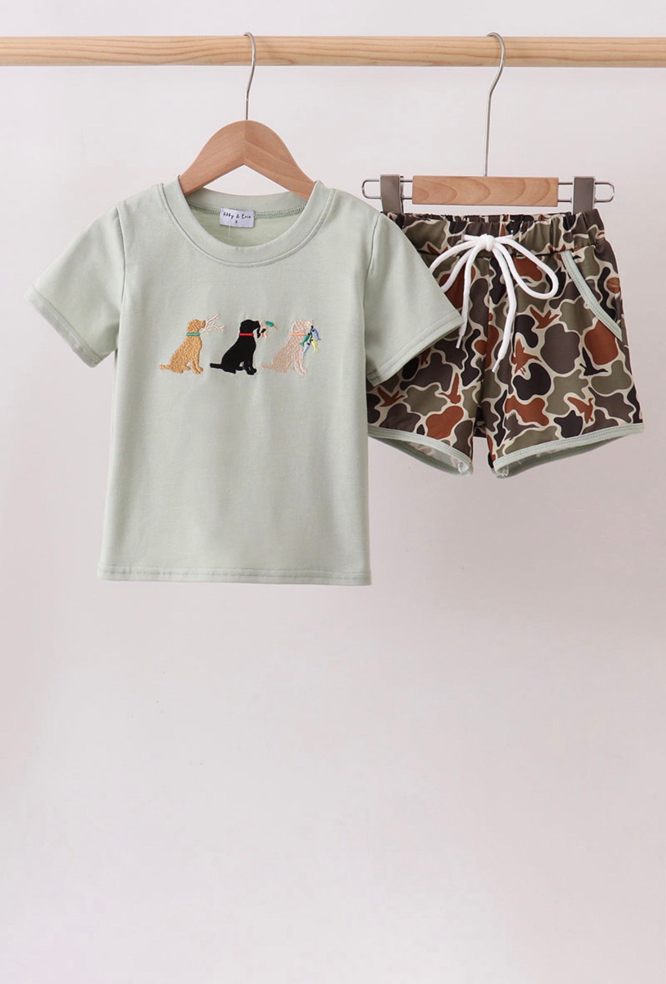 Camo Hunting Dogs Set