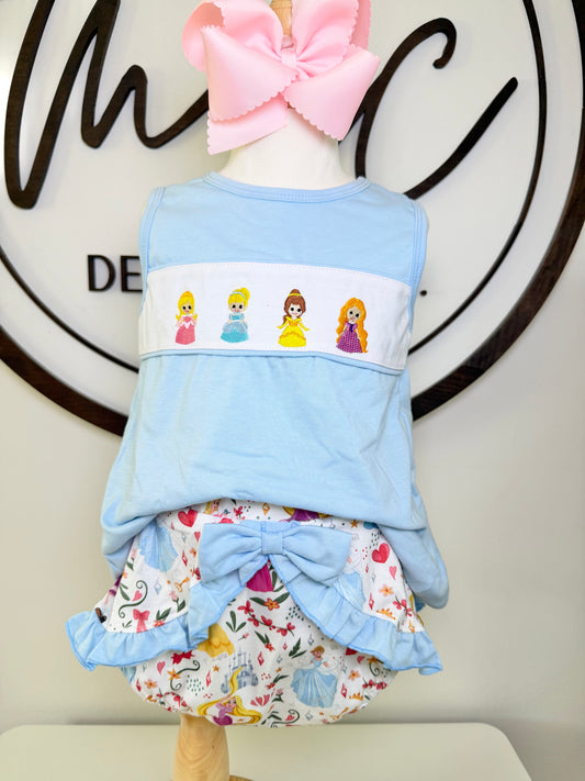 Princess Swing Back Bloomer Set