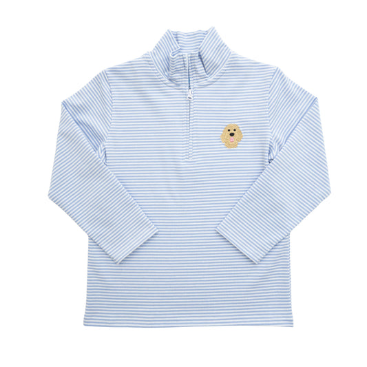 Blue Goldendoodle Pullover