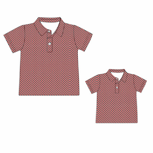 Micro Louisiana Red & Black