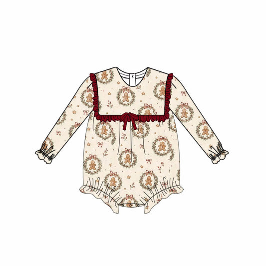 Gingerbread Ruffle Bubble