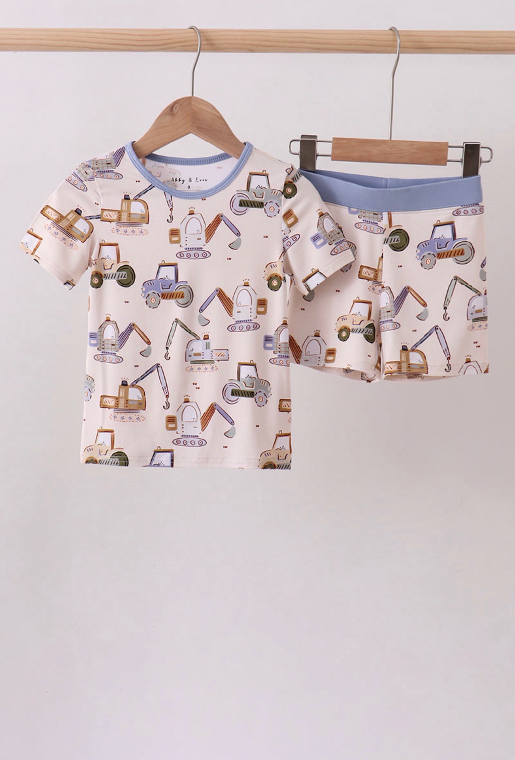 Construction Bamboo Pajama Set