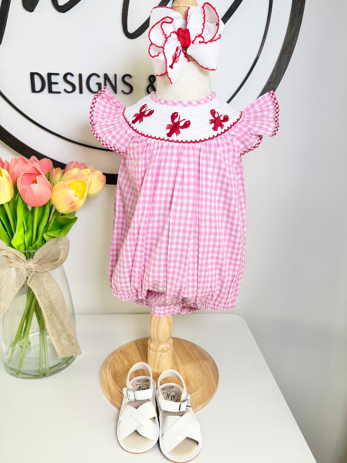 Crawfish Smocked Bubble